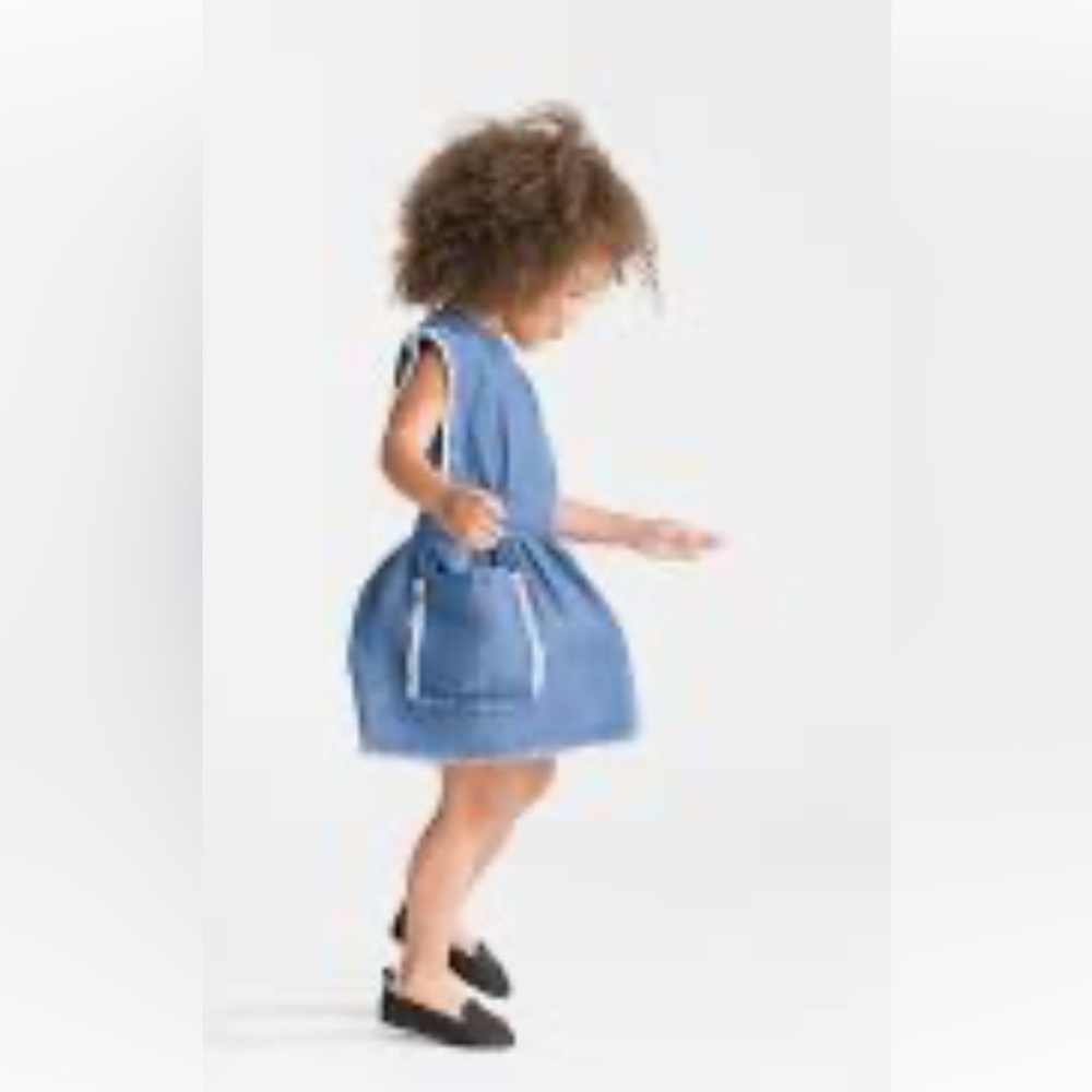 Omamimini Denim Dress Size 5